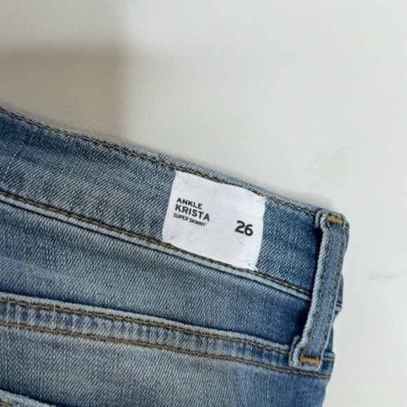 NWT Hudson Super Skinny Krista Ankle Distressed Jean - Picture 4 of 6